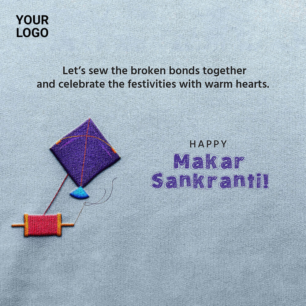 Makar Sankranti Marketing Poster Maker