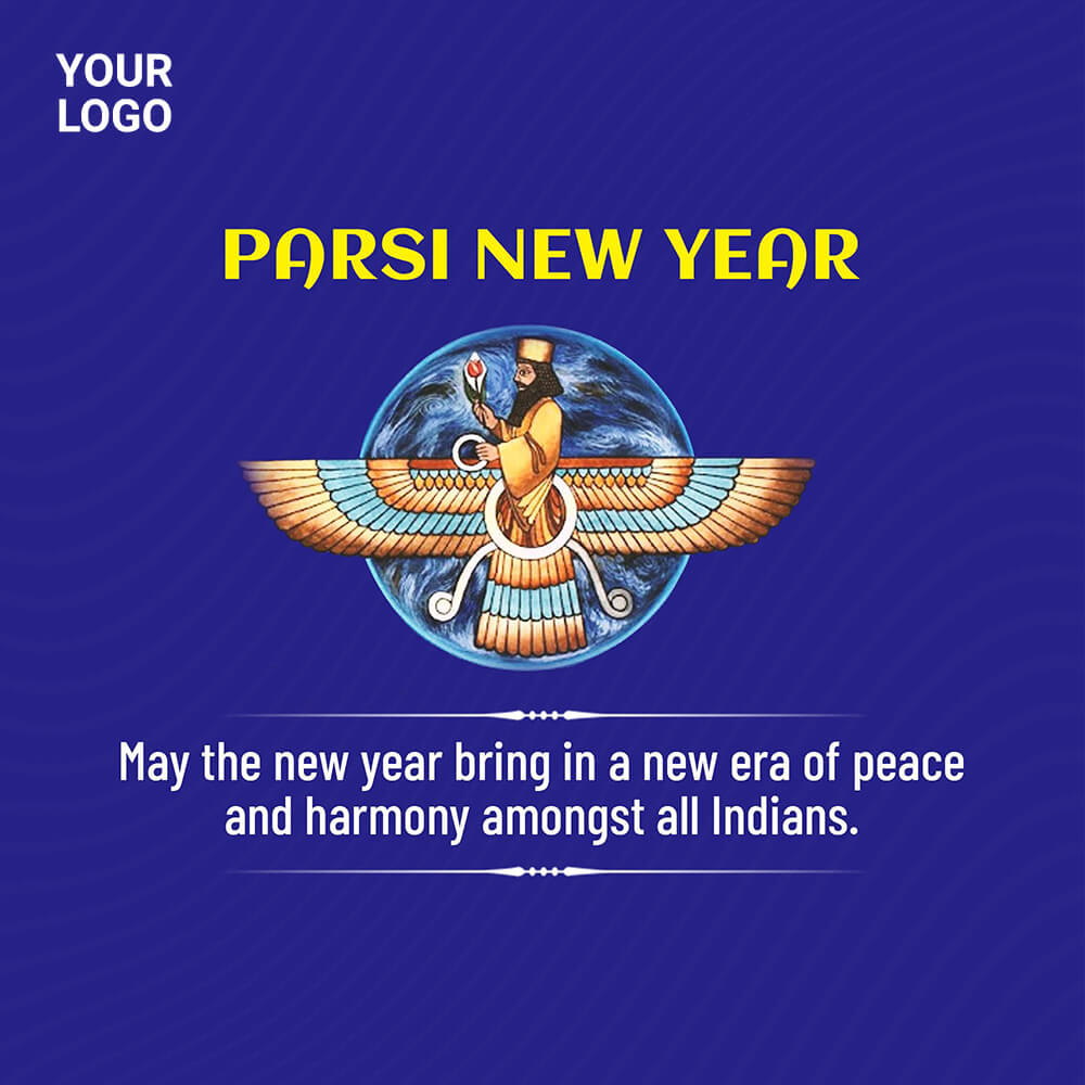 Parsi New Year Poster Maker