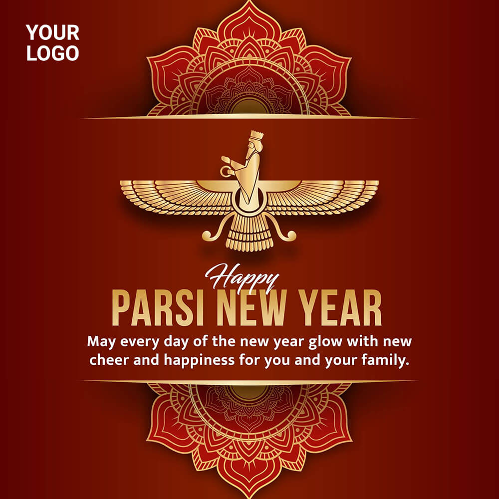 Parsi New Year Image Maker