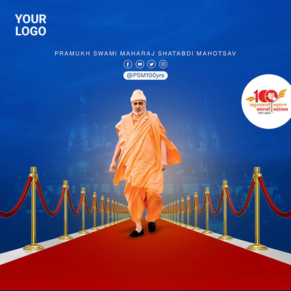 Pramukh Swami Maharaj Shatabdi Mahotsav Marketing Post