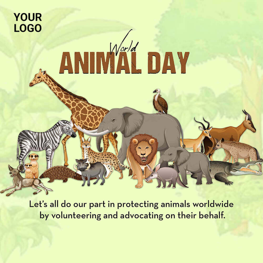 10000+ World Animal Day Images, Videos | World Animal Day Poster Maker